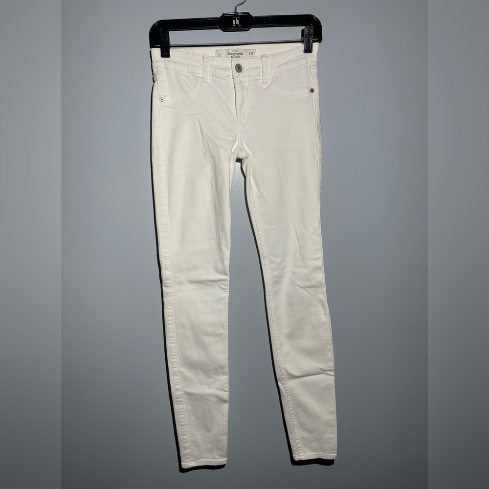 Abercrombie & Fitch Cream Jeans